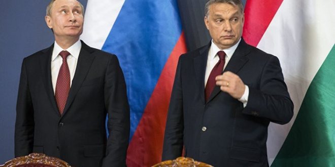 Владимир Путин и Виктор Орбан