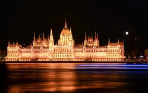Здание венгерского парламента в Будапеште