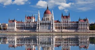 Здание венгерского парламента в Будапеште