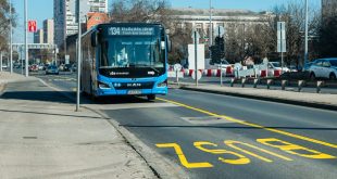 Новые выделенные полосы для автобусов появятся в Будапеште