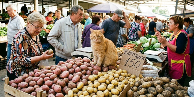 Картофель в Венгрии уходит с полей